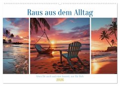 Cover Raus aus dem Alltag (Wandkalender 2026 DIN A2 quer), CALVENDO Monatskalender