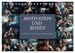 Cover Motivation und Boxen (Tischkalender 2026 DIN A5 quer), CALVENDO Monatskalender