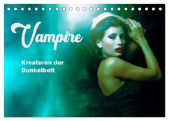 Vampire Kreaturen der Dunkelheit (Tischkalender 2026 DIN A5 quer), CALVENDO Monatskalender Vampire Kreaturen der Dunkelheit (Tischkalender 2026 DIN A5 quer), CALVENDO Monatskalender