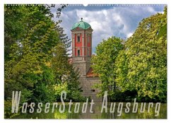 Cover WasserStadt Augsburg (Wandkalender 2026 DIN A2 quer), CALVENDO Monatskalender