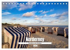 Norderney Paradies in der Nordsee (Tischkalender 2026 DIN A5 quer), CALVENDO Monatskalender Norderney Paradies in der Nordsee (Tischkalender 2026 DIN A5 quer), CALVENDO Monatskalender