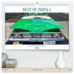 Cover BEST OF IMPALA - Das Prunkstück von Chevrolet (hochwertiger Premium Wandkalender 2026 DIN A2 quer), Kunstdruck in Hochglanz