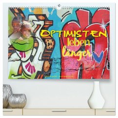 Optimisten leben länger (hochwertiger Premium Wandkalender 2026 DIN A2 quer), Kunstdruck in Hochglanz Optimisten leben länger (hochwertiger Premium Wandkalender 2026 DIN A2 quer), Kunstdruck in Hochglanz