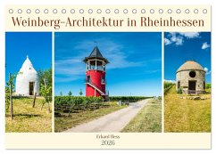 Cover Weinberg-Architektur in Rheinhessen (Tischkalender 2026 DIN A5 quer), CALVENDO Monatskalender
