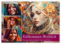 Cover Vollkommen Weiblich (Wandkalender 2026 DIN A2 quer), CALVENDO Monatskalender