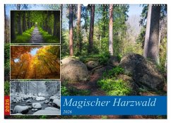 Magischer Harzwald (Wandkalender 2026 DIN A2 quer), CALVENDO Monatskalender Cover Magischer Harzwald (Wandkalender 2026 DIN A2 quer), CALVENDO Monatskalender