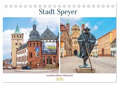 Stadt Speyer - wunderschönes Reiseziel (Tischkalender 2026 DIN A5 quer), CALVENDO Monatskalender Cover Stadt Speyer - wunderschönes Reiseziel (Tischkalender 2026 DIN A5 quer), CALVENDO Monatskalender