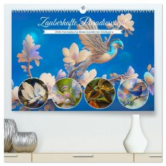 Zauberhafte Paradiesvögel (hochwertiger Premium Wandkalender 2026 DIN A2 quer), Kunstdruck in Hochglanz