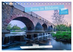 Cover Jena in Bildern (Tischkalender 2026 DIN A5 quer), CALVENDO Monatskalender