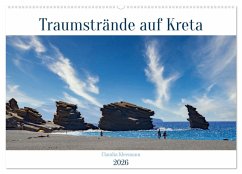 Cover Traumstrände auf Kreta (Wandkalender 2026 DIN A2 quer), CALVENDO Monatskalender