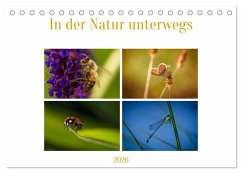 In der Natur unterwegs (Tischkalender 2026 DIN A5 quer), CALVENDO Monatskalender In der Natur unterwegs (Tischkalender 2026 DIN A5 quer), CALVENDO Monatskalender