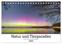 Natur und Tierparadies (Tischkalender 2026 DIN A5 quer), CALVENDO Monatskalender