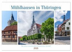 Mühlhausen in Thüringen (Wandkalender 2026 DIN A2 quer), CALVENDO Monatskalender Mühlhausen in Thüringen (Wandkalender 2026 DIN A2 quer), CALVENDO Monatskalender