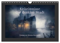 Cover Geheimnisse der dunklen Stadt (Wandkalender 2026 DIN A4 quer), CALVENDO Monatskalender