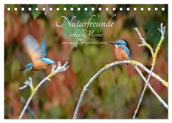 Naturfreunde, jeden Monat ein neues Tier kennen lernen. (Tischkalender 2026 DIN A5 quer), CALVENDO Monatskalender
