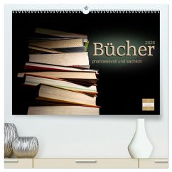 Bücher phantasievoll und sachlich (hochwertiger Premium Wandkalender 2026 DIN A2 quer), Kunstdruck in Hochglanz Bücher phantasievoll und sachlich (hochwertiger Premium Wandkalender 2026 DIN A2 quer), Kunstdruck in Hochglanz
