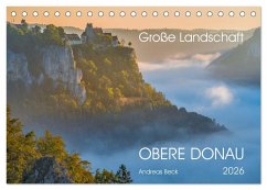 Cover Große Landschaft Obere Donau (Tischkalender 2026 DIN A5 quer), CALVENDO Monatskalender