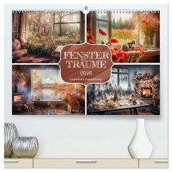 Fensterträume (hochwertiger Premium Wandkalender 2026 DIN A2 quer), Kunstdruck in Hochglanz
