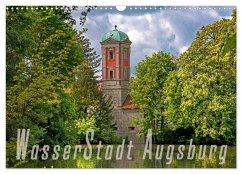 Cover WasserStadt Augsburg (Wandkalender 2026 DIN A3 quer), CALVENDO Monatskalender