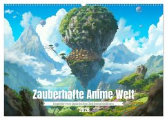 Cover Zauberhafte Anime Welt (Wandkalender 2026 DIN A2 quer), CALVENDO Monatskalender