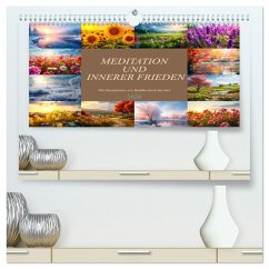 Cover Meditation und innerer Frieden (hochwertiger Premium Wandkalender 2026 DIN A2 quer), Kunstdruck in Hochglanz