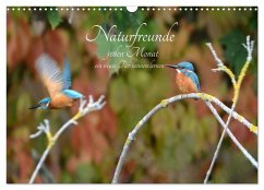 Naturfreunde, jeden Monat ein neues Tier kennen lernen. (Wandkalender 2026 DIN A3 quer), CALVENDO Monatskalender