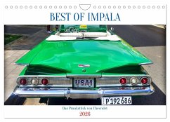 Cover BEST OF IMPALA - Das Prunkstück von Chevrolet (Wandkalender 2026 DIN A4 quer), CALVENDO Monatskalender