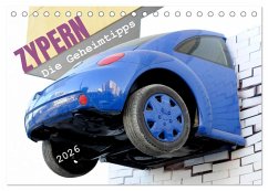 Cover Zypern - Die Geheimtipps (Tischkalender 2026 DIN A5 quer), CALVENDO Monatskalender