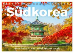 Cover Südkorea - Eine Reise in ein unbekanntes Land. (Tischkalender 2026 DIN A5 quer), CALVENDO Monatskalender