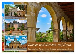Cover Klöster und Kirchen auf Kreta (Wandkalender 2026 DIN A2 quer), CALVENDO Monatskalender