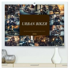Cover Urban Biker (hochwertiger Premium Wandkalender 2026 DIN A2 quer), Kunstdruck in Hochglanz