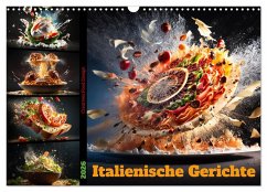Italienische Gerichte (Wandkalender 2026 DIN A3 quer), CALVENDO Monatskalender