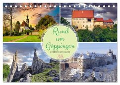 Rund um Göppingen (Tischkalender 2026 DIN A5 quer), CALVENDO Monatskalender