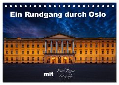 Cover Ein Rundgang in Oslo (Tischkalender 2026 DIN A5 quer), CALVENDO Monatskalender