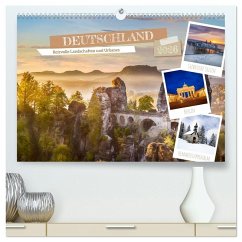 DEUTSCHLAND Reizvolle Landschaften und Urbanes (hochwertiger Premium Wandkalender 2026 DIN A2 quer), Kunstdruck in Hochglanz