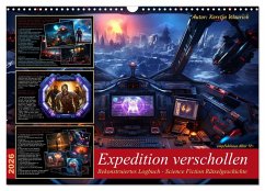 Expedition verschollen (Wandkalender 2026 DIN A3 quer), CALVENDO Monatskalender