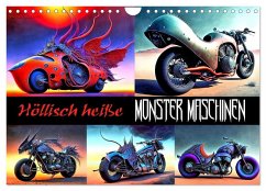 Höllisch heiße Monster Maschinen (Wandkalender 2026 DIN A4 quer), CALVENDO Monatskalender Höllisch heiße Monster Maschinen (Wandkalender 2026 DIN A4 quer), CALVENDO Monatskalender
