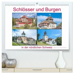 Cover Schlösser und Burgen in der nördlichen Schweiz (hochwertiger Premium Wandkalender 2026 DIN A2 quer), Kunstdruck in Hochglanz