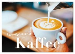 Genussmomente Kaffee (Wandkalender 2026 DIN A2 quer), CALVENDO Monatskalender