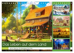 Cover Das Leben auf dem Land (Wandkalender 2026 DIN A4 quer), CALVENDO Monatskalender