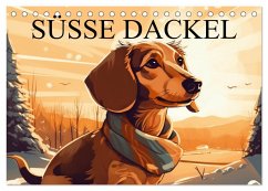 Cover Dackel (Tischkalender 2026 DIN A5 quer), CALVENDO Monatskalender