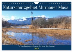 Naturschutzgebiet Murnauer Moos - Auf dem Rundweg durch das größte Moor Mitteleuropas (Wandkalender 2026 DIN A4 quer), CALVENDO Monatskalender
