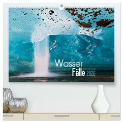 Wasserfälle klein und groß (hochwertiger Premium Wandkalender 2026 DIN A2 quer), Kunstdruck in Hochglanz Wasserfälle klein und groß (hochwertiger Premium Wandkalender 2026 DIN A2 quer), Kunstdruck in Hochglanz