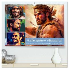 Cover Vollkommen Männlich (hochwertiger Premium Wandkalender 2026 DIN A2 quer), Kunstdruck in Hochglanz