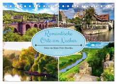 Cover Romantische Orte am Neckar (Tischkalender 2026 DIN A5 quer), CALVENDO Monatskalender