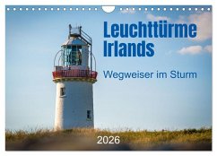 Cover Leuchttürme Irlands (Wandkalender 2026 DIN A4 quer), CALVENDO Monatskalender