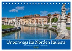Unterwegs in Norditalien (Tischkalender 2026 DIN A5 quer), CALVENDO Monatskalender