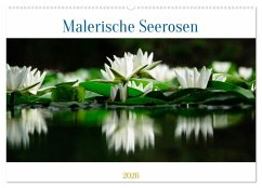 Malerische Seerosen (Wandkalender 2026 DIN A2 quer), CALVENDO Monatskalender Malerische Seerosen (Wandkalender 2026 DIN A2 quer), CALVENDO Monatskalender