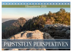 Cover Papststein Perspektiven - Elbsandstein (Tischkalender 2026 DIN A5 quer), CALVENDO Monatskalender