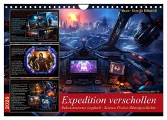 Expedition verschollen (Wandkalender 2026 DIN A4 quer), CALVENDO Monatskalender